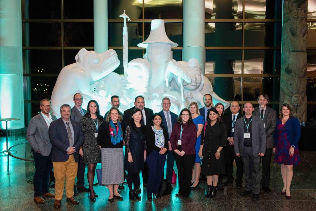 Picture of new executives in a department with their DM