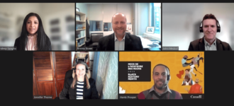 Photo des panelistes de l'événement - Picture of event panelists