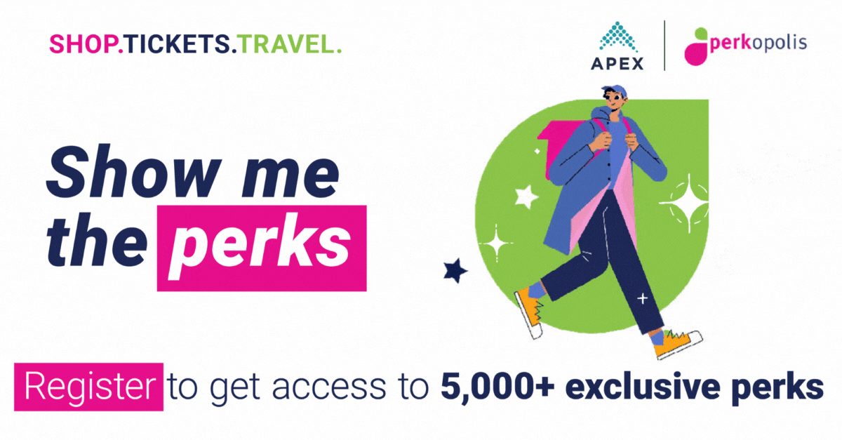 Montrez-moi les perks! Magasinage. Billets. Voyage. Enregistrez-vous pour avoir accès à 5000+ avantages exclusifs